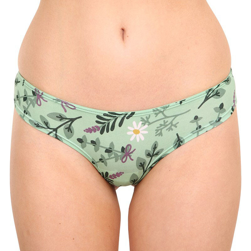 Veselé dámske nohavičky brazilky Dedoles Bylinky (D-W-UN-BL-C-C-138) 32481253