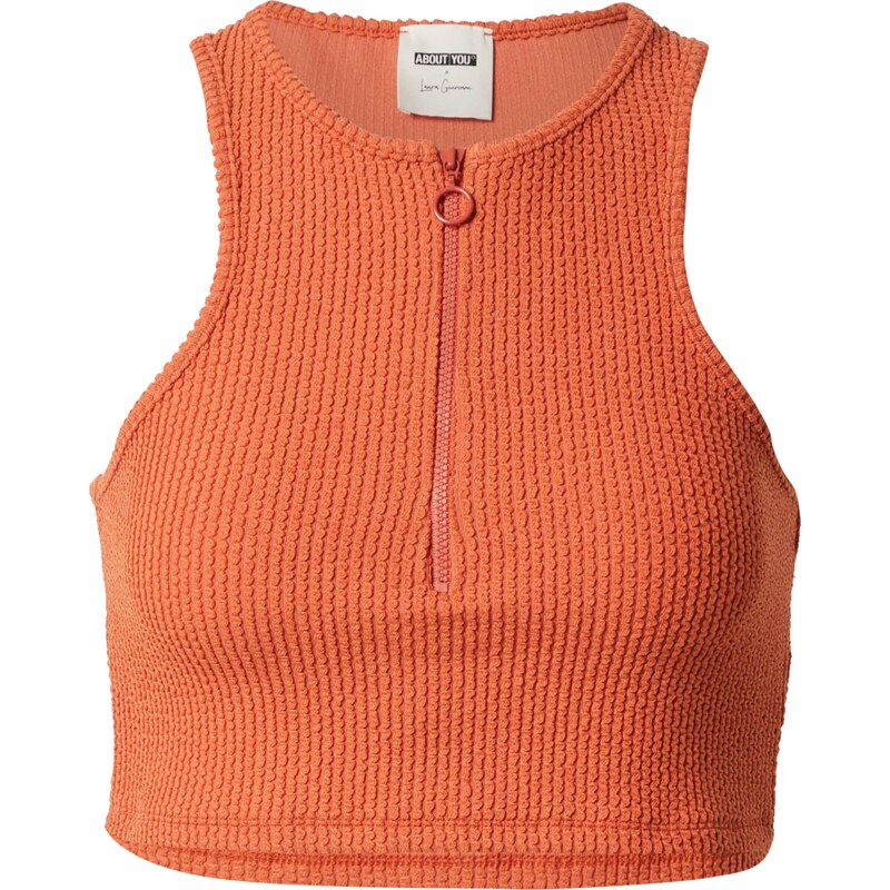 ABOUT YOU x Laura Giurcanu Top Ida oranžová 54232431