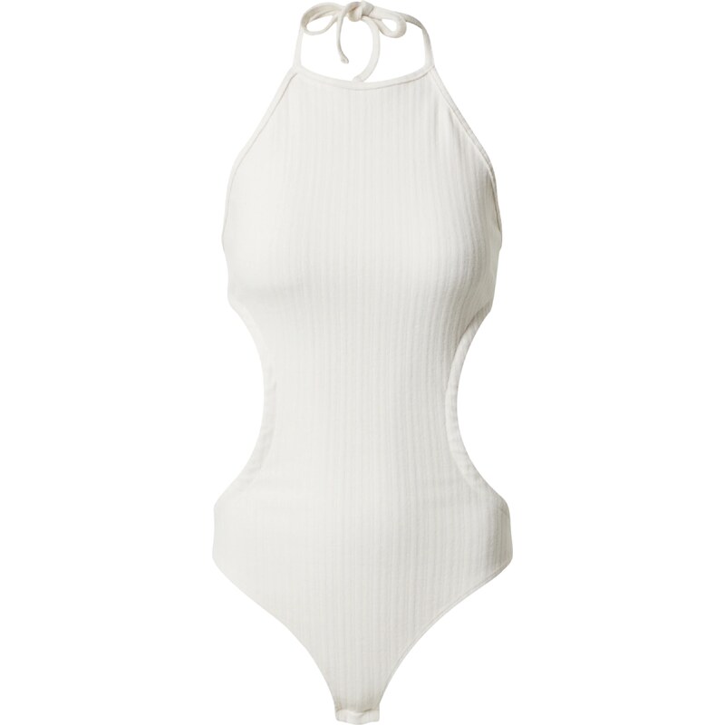 ABOUT YOU x Sofia Tsakiridou Košeľové body Gioia biela / šedobiela 54232184