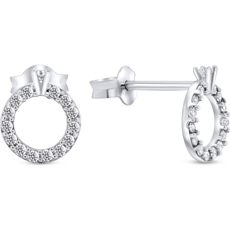 Brilio Silver Trblietavé strieborné náušnice EA357W 66595466