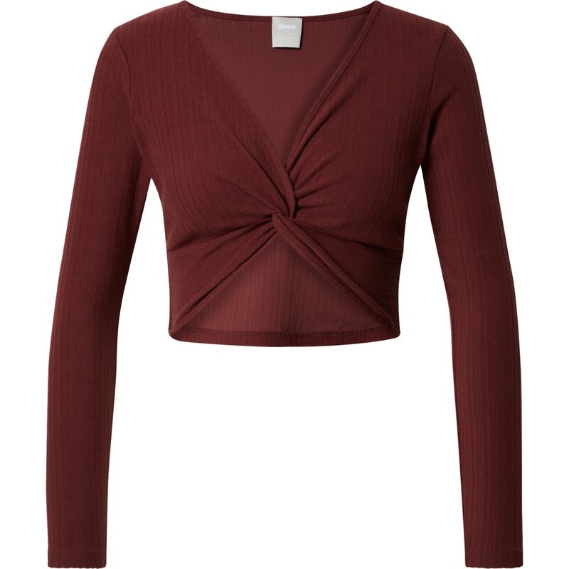 ABOUT YOU x Sofia Tsakiridou Tričko Hanne hnedá 54232195