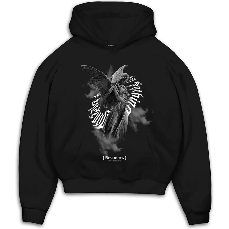 MJ Gonzales Mikina sivá / čierna / biela 54232278