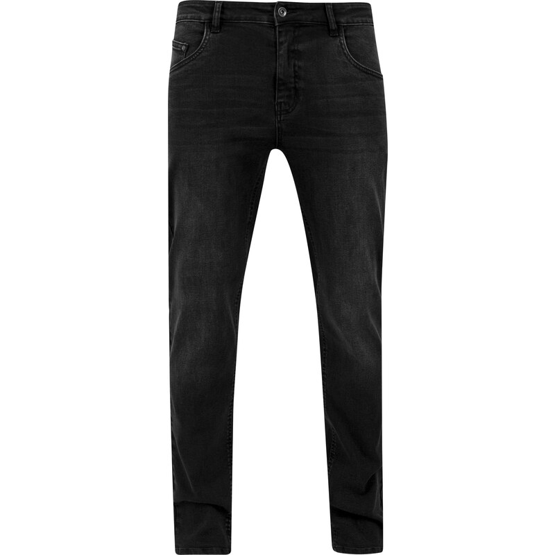 Urban Classics Mens stretch jeans black/washed 50666113