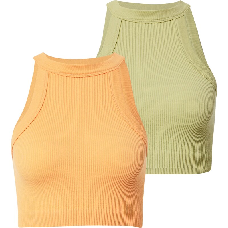 Cotton On Top olivová / mandarínková 63142239