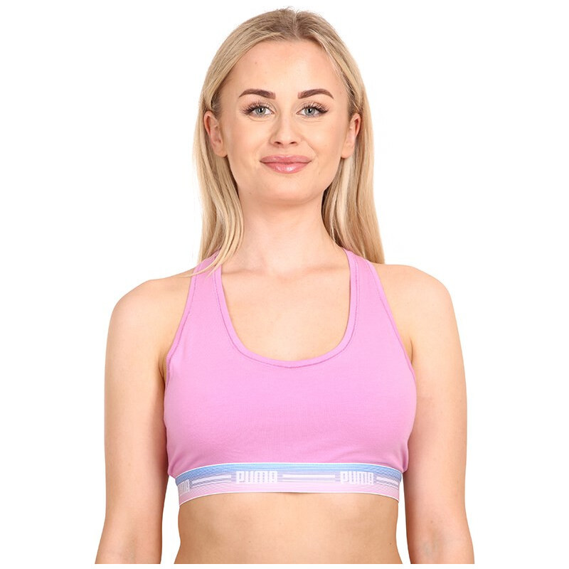 Dámska športová podprsenka Puma ružová (604022001 010) 33621615