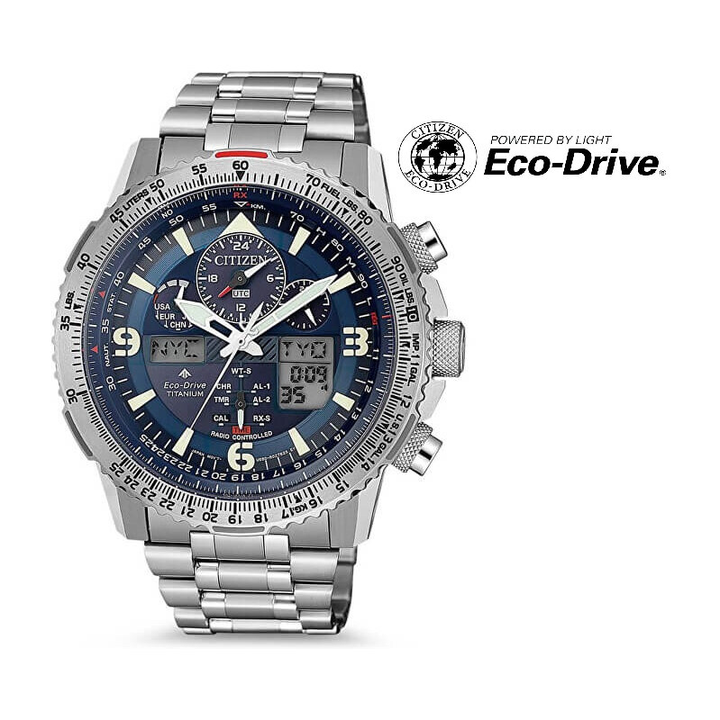 Citizen Promaster Sky Eco-Drive Radio Controlled Titanium JY8100-80L 66592793