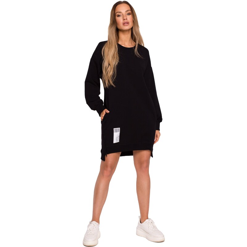 MOE Tunika s dlhým rukávom | čierna M676 33884487