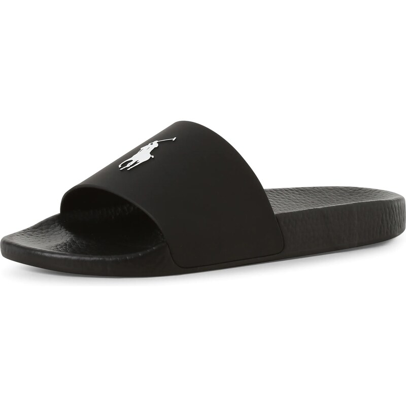 Polo Ralph Lauren Šľapky Polo Slide čierna / biela 36836522