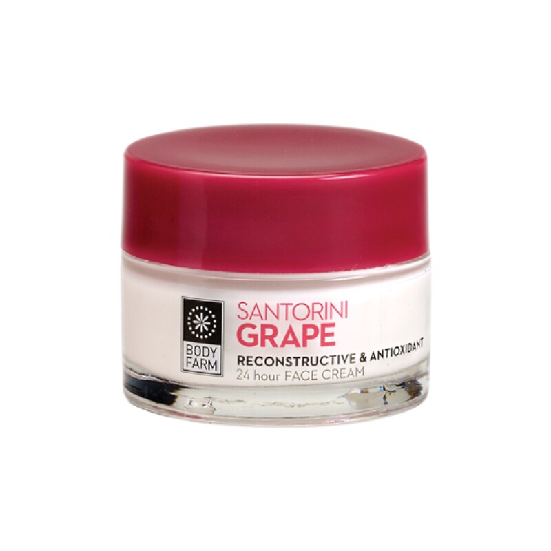 Santorini grape - Bodyfarm BodyFarm Santori Grape 24 hour face cream - 24hodinový krém na tvár 50 ml