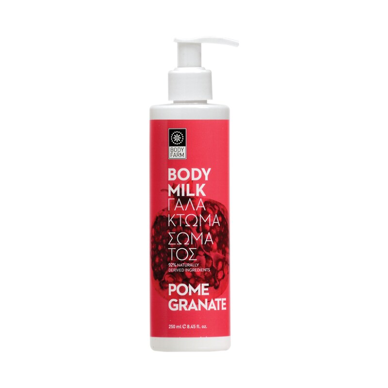Bodyfarm Pomegranate body milk - Telové mlieko s granátovým jablkom 250 ml