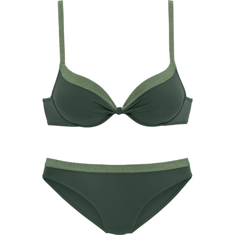 JETTE Bikiny zelená / olivová 54230278