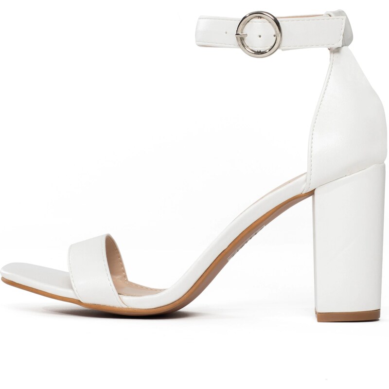 Celena Remienkové sandále krémová 65706866