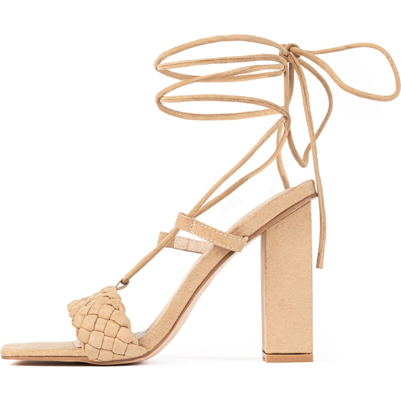 Celena Remienkové sandále Chahra béžová 65676455