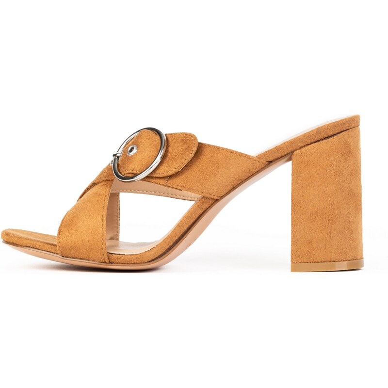 Celena Šľapky Chene farba ťavej srsti 65867842