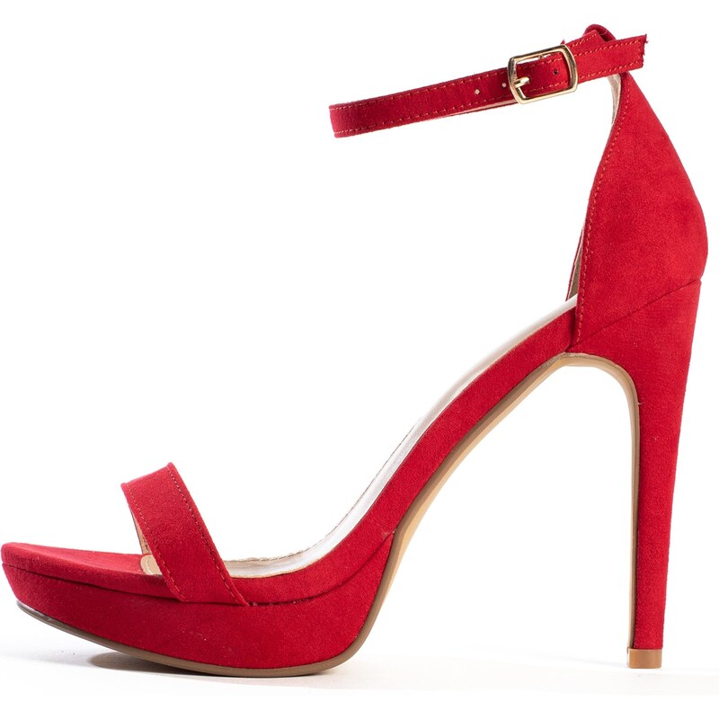 Celena Sandále Crystal červená 65641903