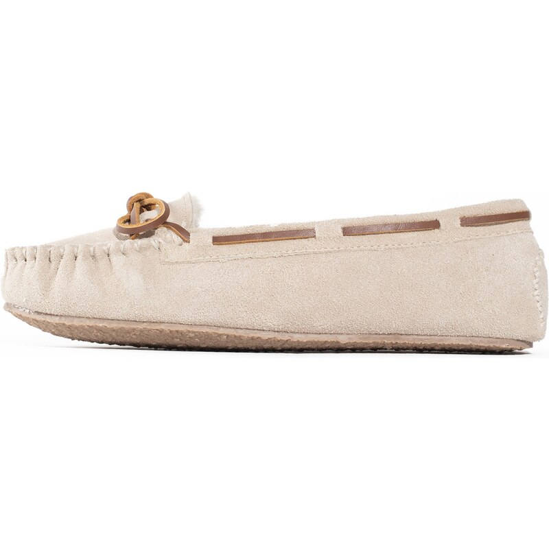 Minnetonka Papuče Cally béžová / svetlohnedá 54231901