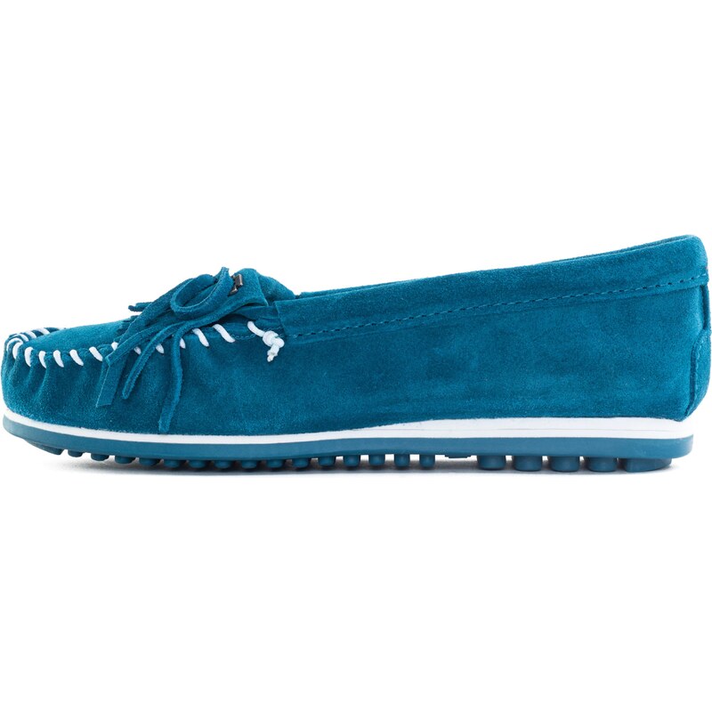Minnetonka Mokasíny Kilty tmavomodrá / biela 63142141