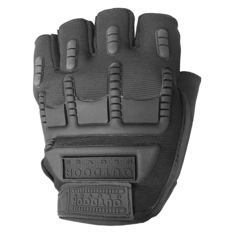 Rukavice bez prstov čierne 26238005