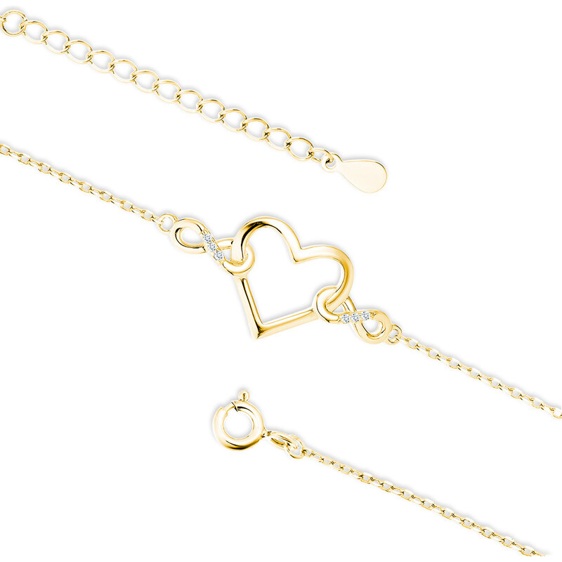 Dámsky strieborný náramok BETH 33829314