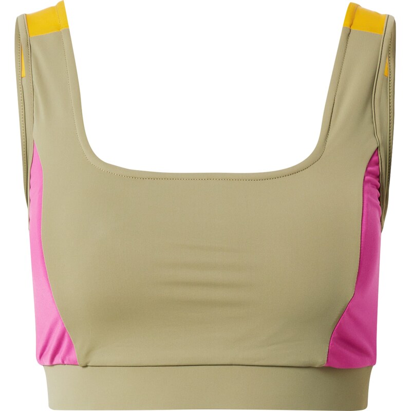 Urban Classics Podprsenka žltá / kaki / pitaya 35270399