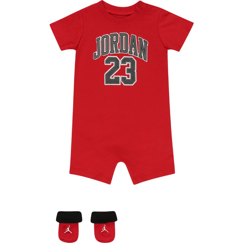 Jordan Set tmavozelená / červená / čierna / biela 52327265
