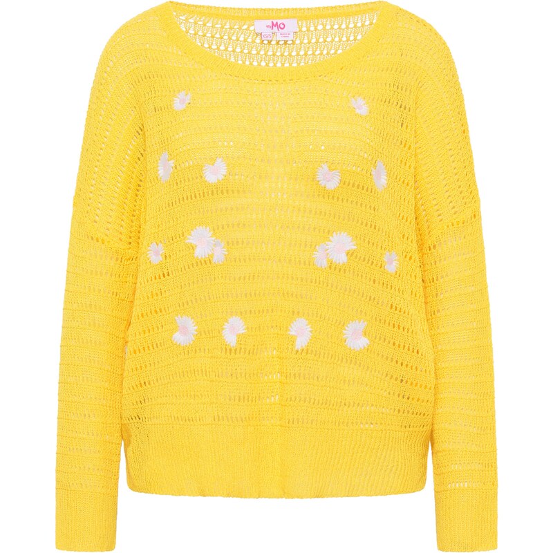MYMO Sveter žltá / ružová / biela 65867740