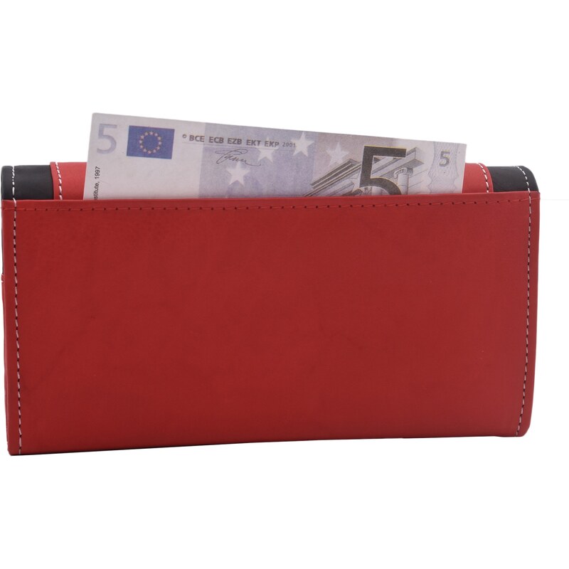 Dámska peňaženka MERCUCIO červená/čierna 2311803