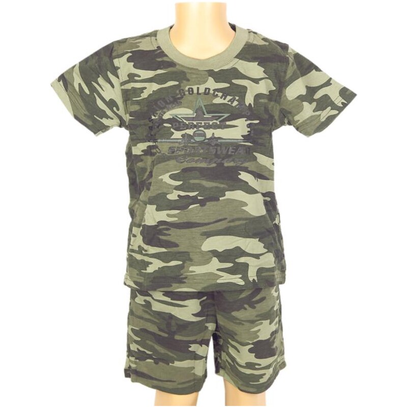 Detská maskáčová súprava na leto Gold 33902775