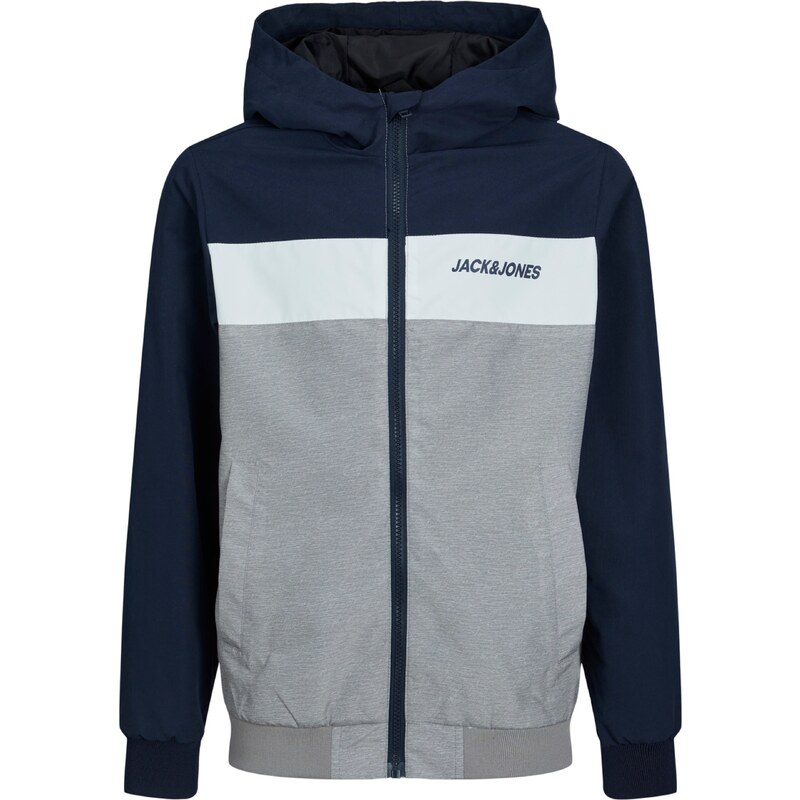 Jack & Jones Junior Prechodná bunda Rush námornícka modrá / čadičová / 29328552