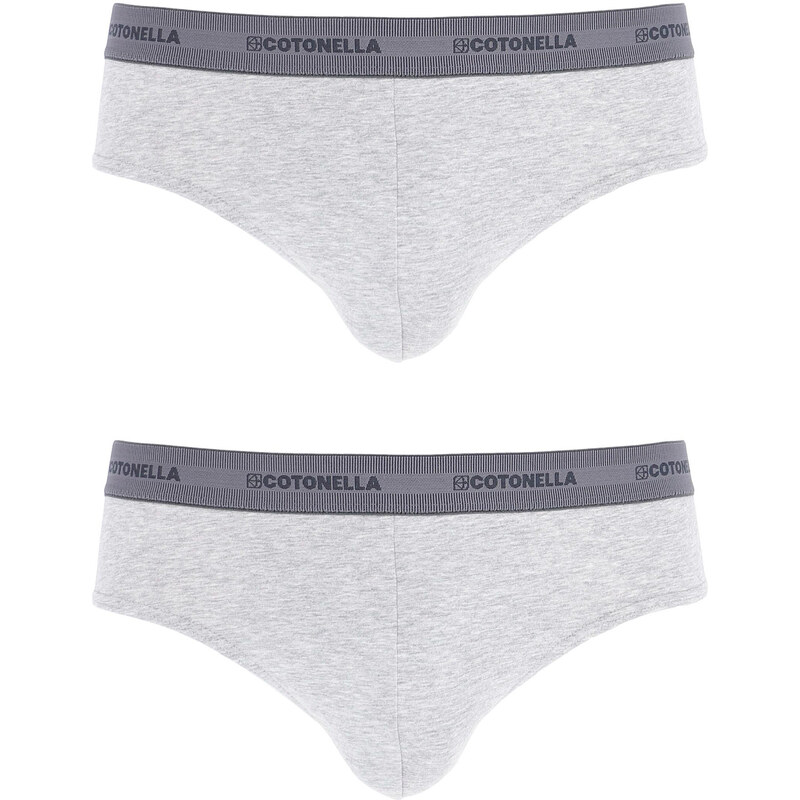 Cotonella Pánske bavlnené slipy 2 PACK výhodné balenie 36988586