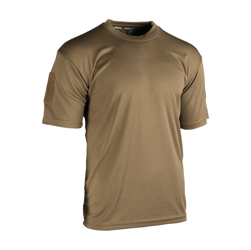 E-shop MIL-TEC Funkčné tričko Tactical Quick-Dry dark coyote
