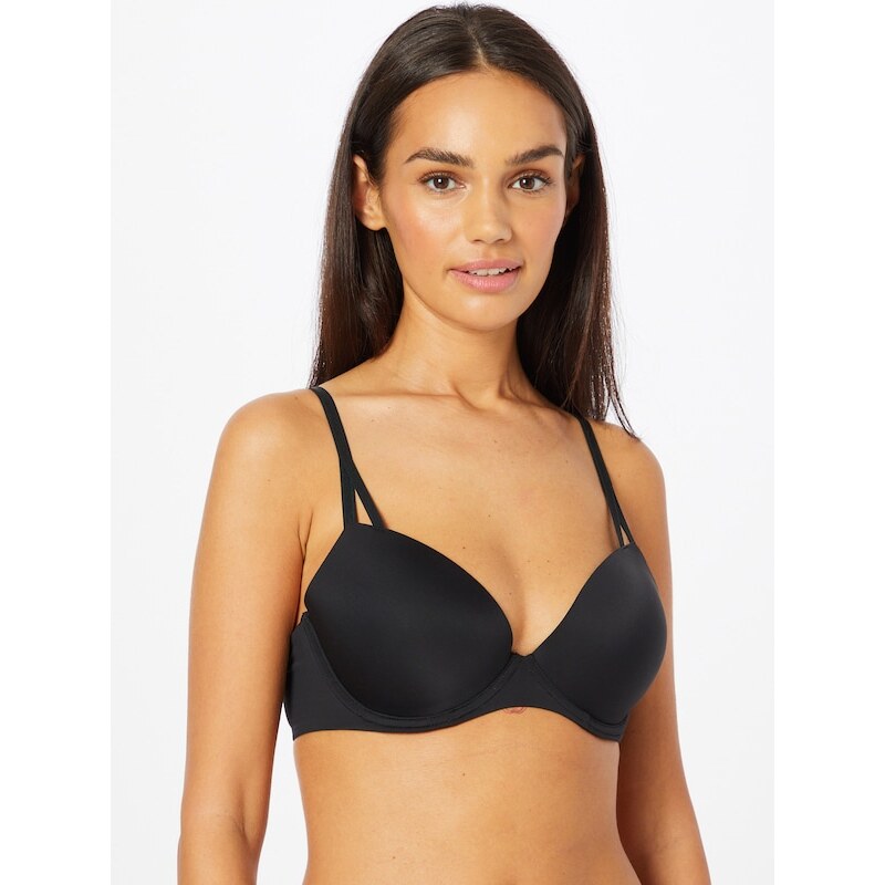 Dámska push up podprsenka - QF6016E - UB1 čierna - Calvin Klein 36007557