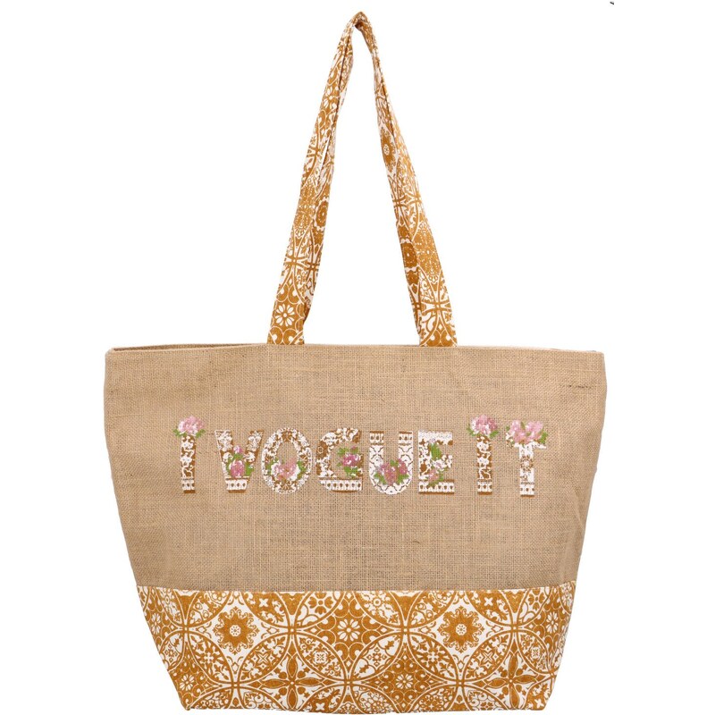 Firenze Plážová taška camel - IvogueIt Camel 43902946