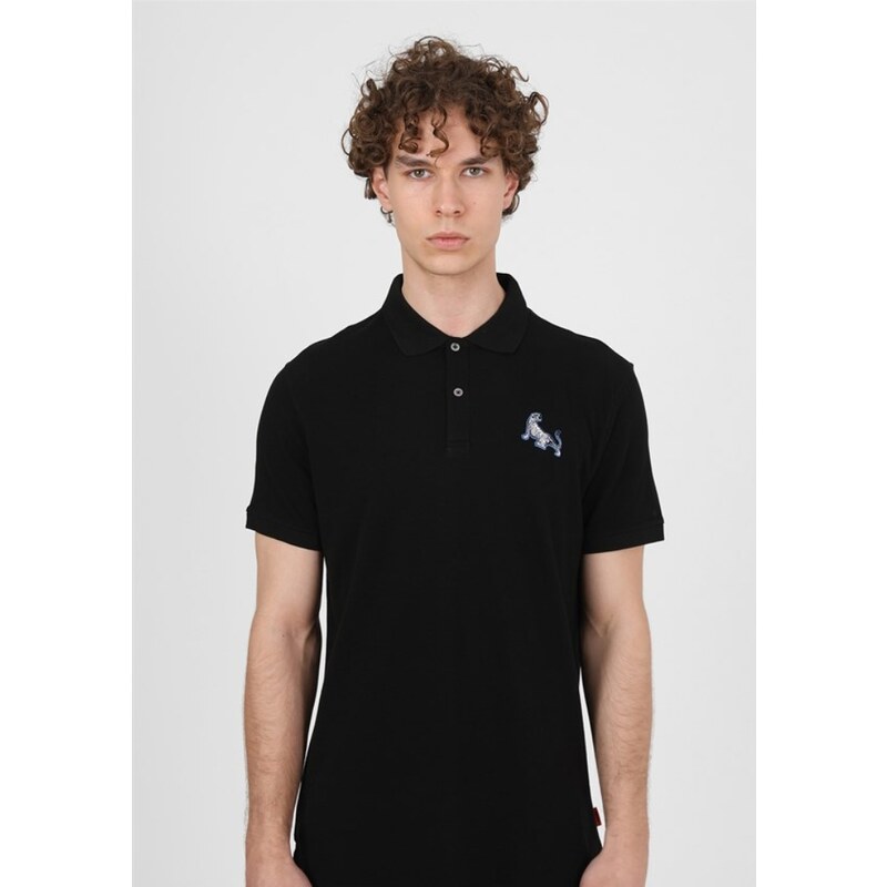 Pánske tričko John Frank JFTPOLO15-Tiger 52917975