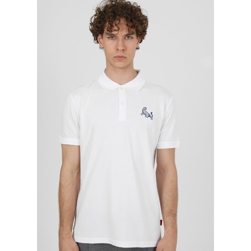 Pánske tričko John Frank JFTPOLO15-Tiger 52917976