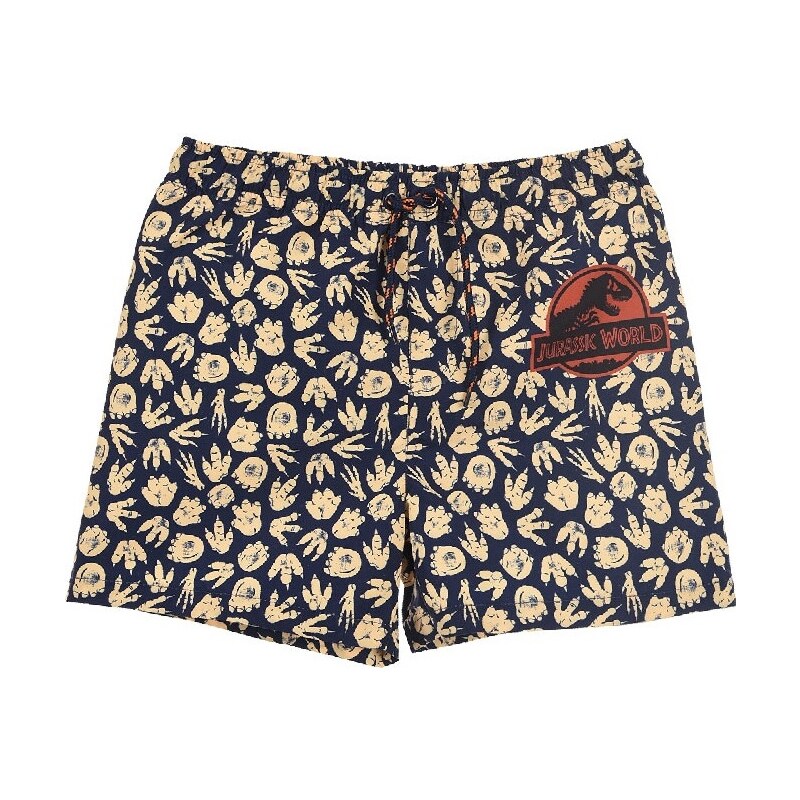 Tmavomodré vzorované chlapčenské plavky Jurassic World 33972045