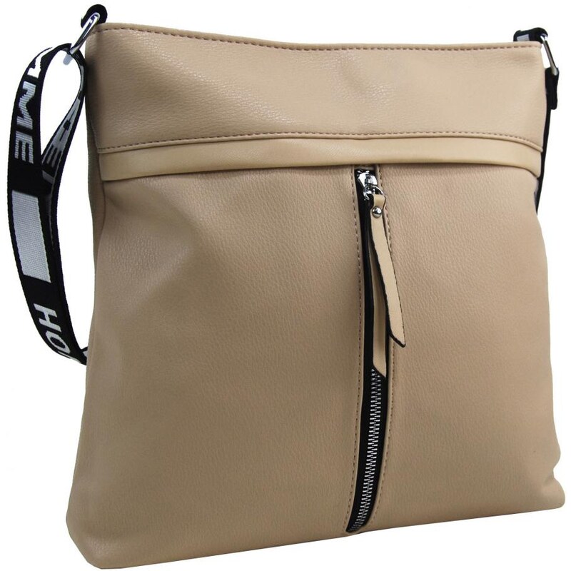 ROSY BAG Dámska crossbody kabelka NH8164 béžovo hnedá 33891232