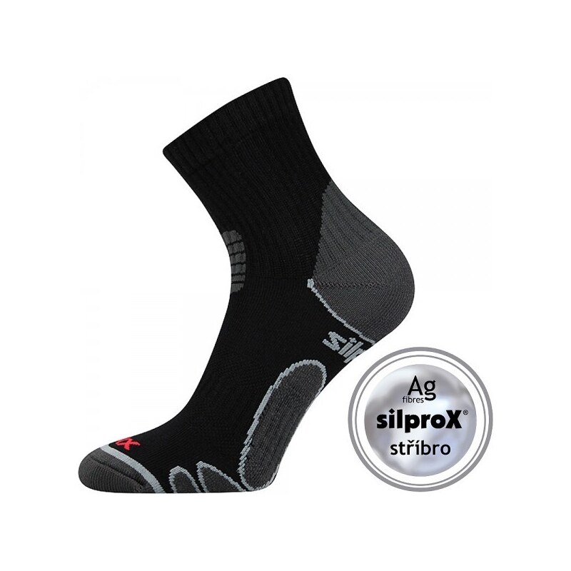 SILO sportovní antibakteriální ponožky se stříbrem VoXX Čierna 39-42 1 33904183