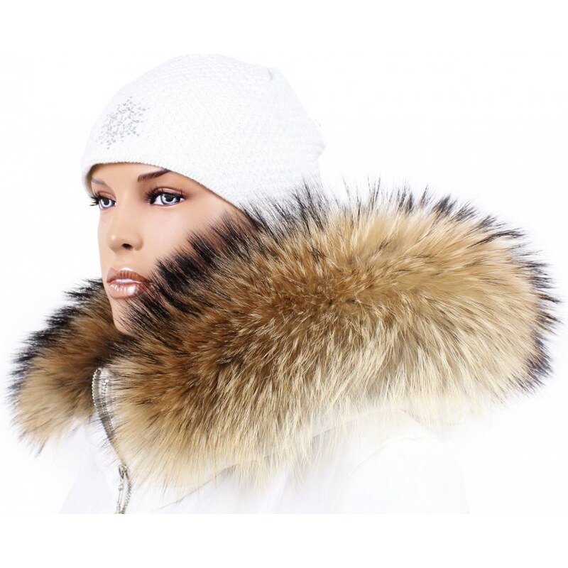 Sikora Kožušinový lem na kapucňu - golier medvedíkovec M 01/51 (80 cm) 67366742