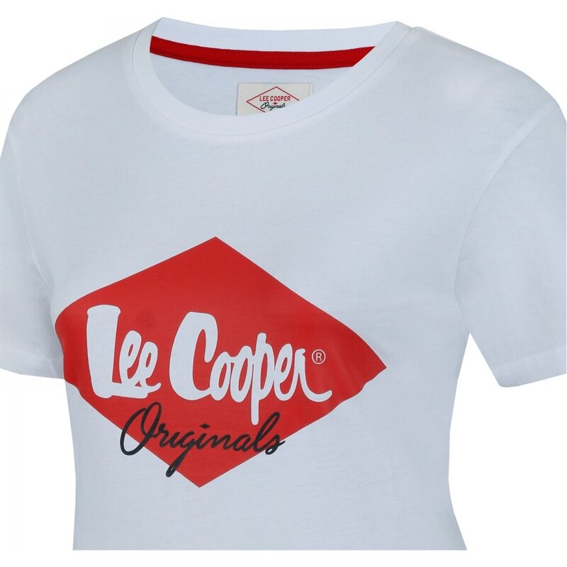 Lee Cooper Diamond dámske tričko White