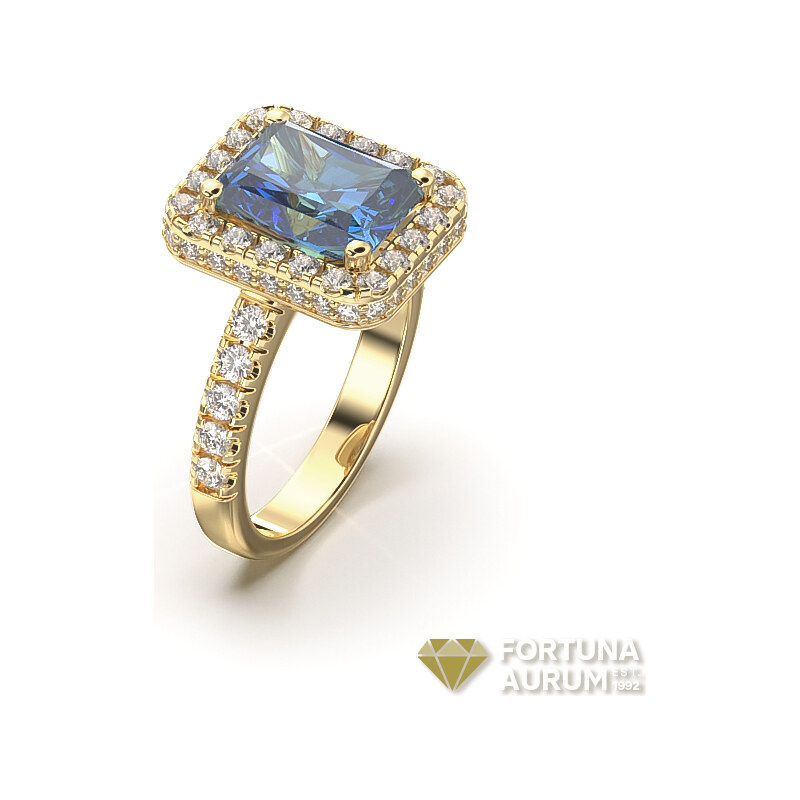 Dámsky prsteň zo žltého zlata 22172/ZMX 33906426