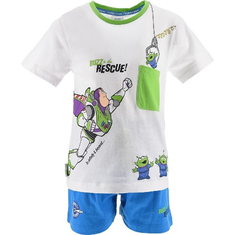 BASIC Toy Story Bielo-modrý chlapčenský komplet 33972355