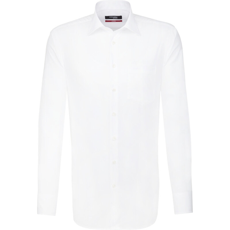 Pánska biela nežehlivá košeľa Regular fit Seidensticker predĺžený 33909670