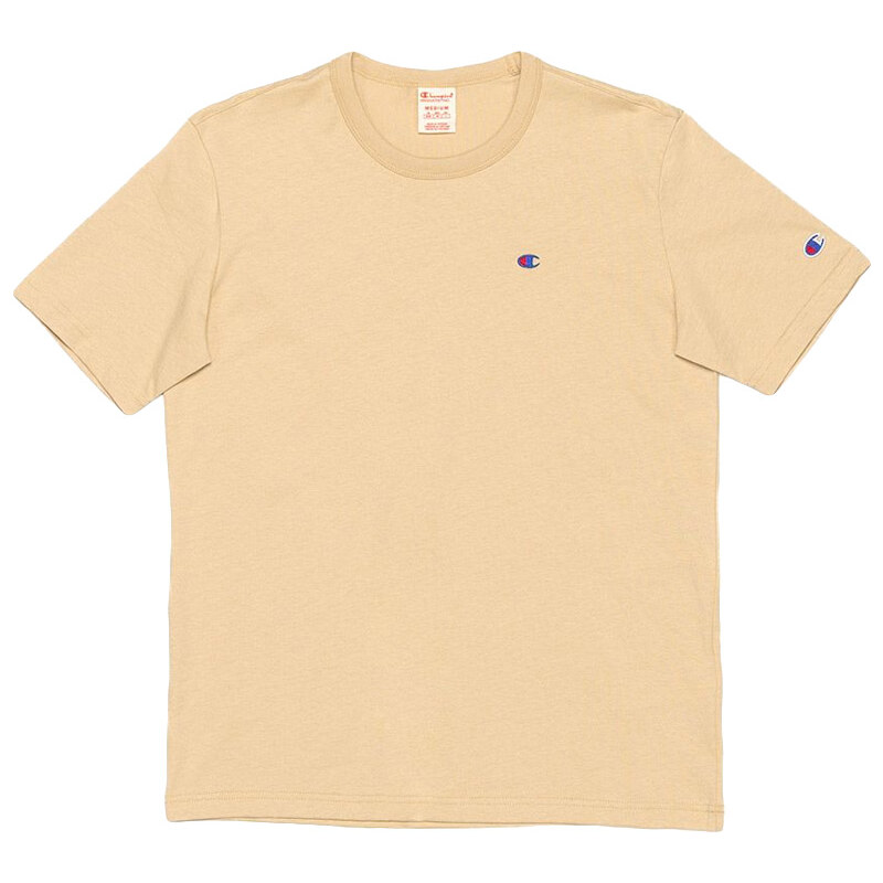 Champion Crewneck T-Shirt - Pánske - Tričko Champion - Žlté - 216545 66356265