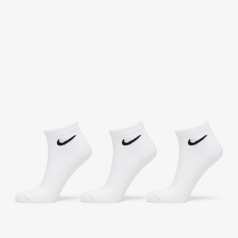 Ponožky Nike Everyday Lightweight Ankle Socks 3-Pack White L 26874683