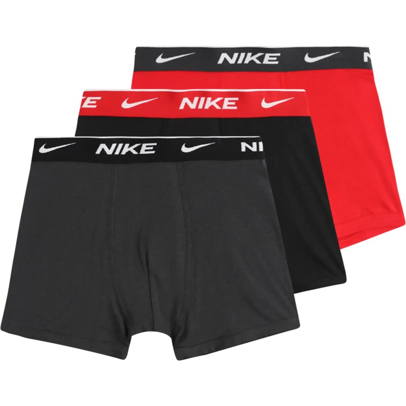 Nike Sportswear Nohavičky antracitová / červená / čierna / biela 39253191