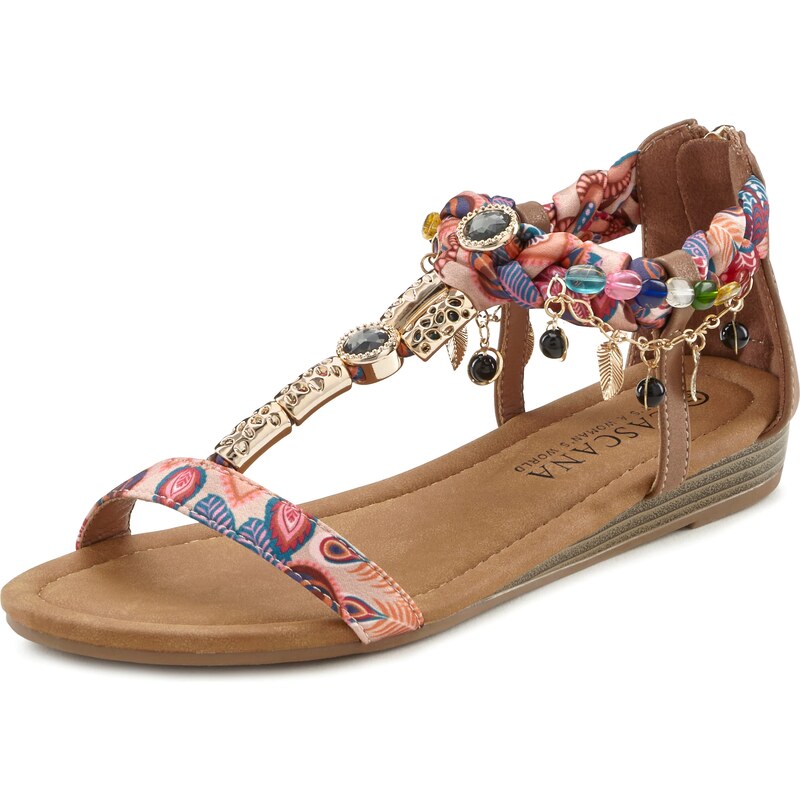 LASCANA Remienkové sandále zmiešané farby 54629830