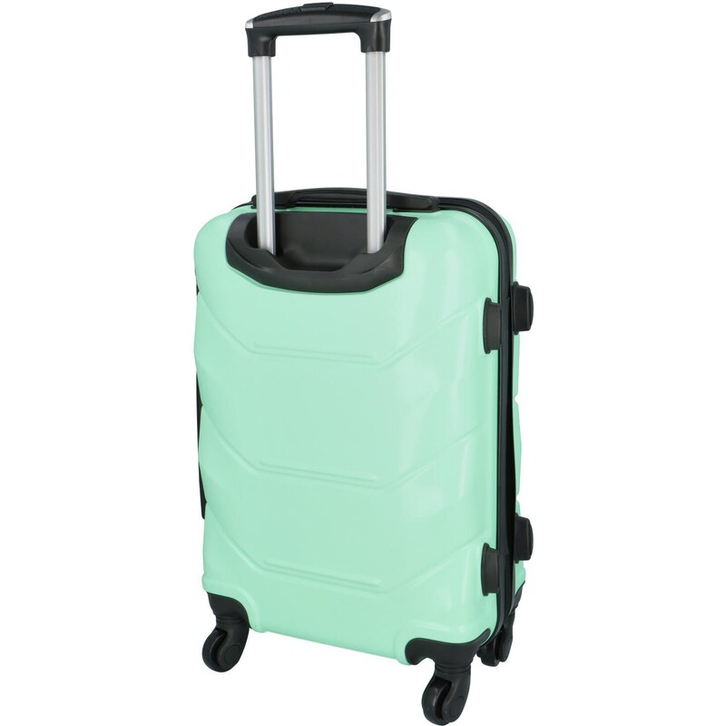 Škrupinový cestovný kufor svetlý mentolovo zelený - RGL Hairon S mentolová