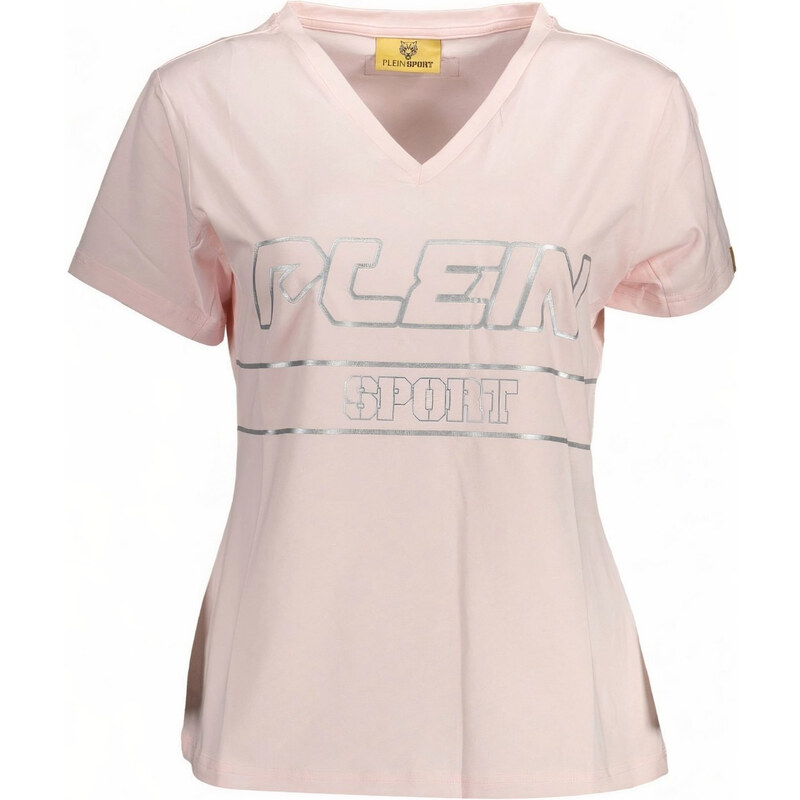 PLEIN SPORT V Pink tričko 33968383