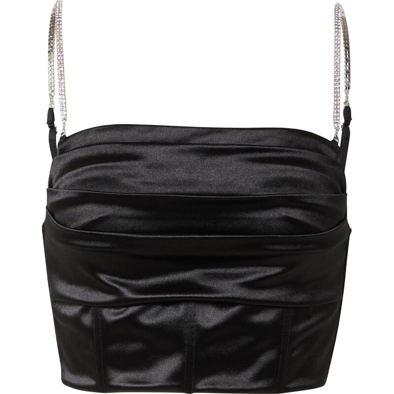 ABOUT YOU x Alina Eremia Top ELENI čierna 58421194